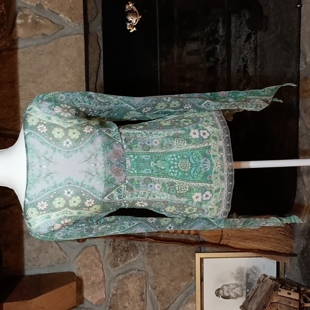 Elie Tahari Silk Top - S - Picture 5 of 8
